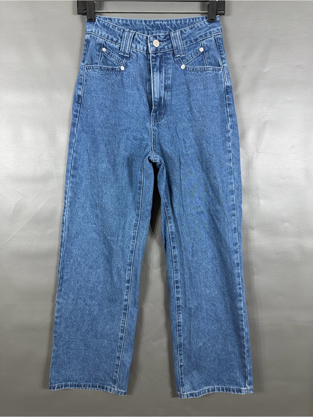 Cider Classic High-Waist Blue Jeans for Women xxs